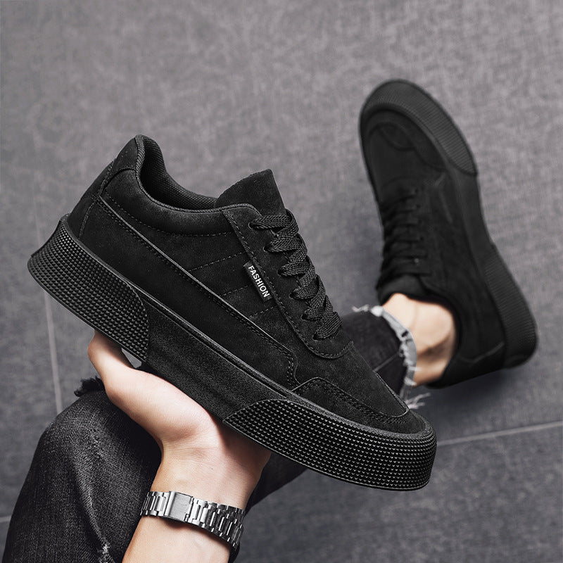 Trendy Low-Top PU Sneakers: Breathable Comfort for All Seasons - cas7m