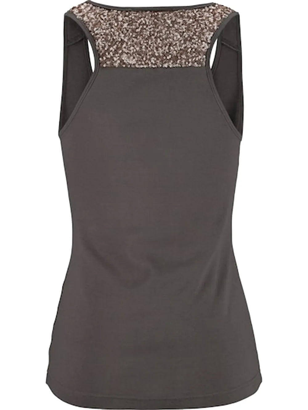 Sequin Scoop Neck Tank - cas7m