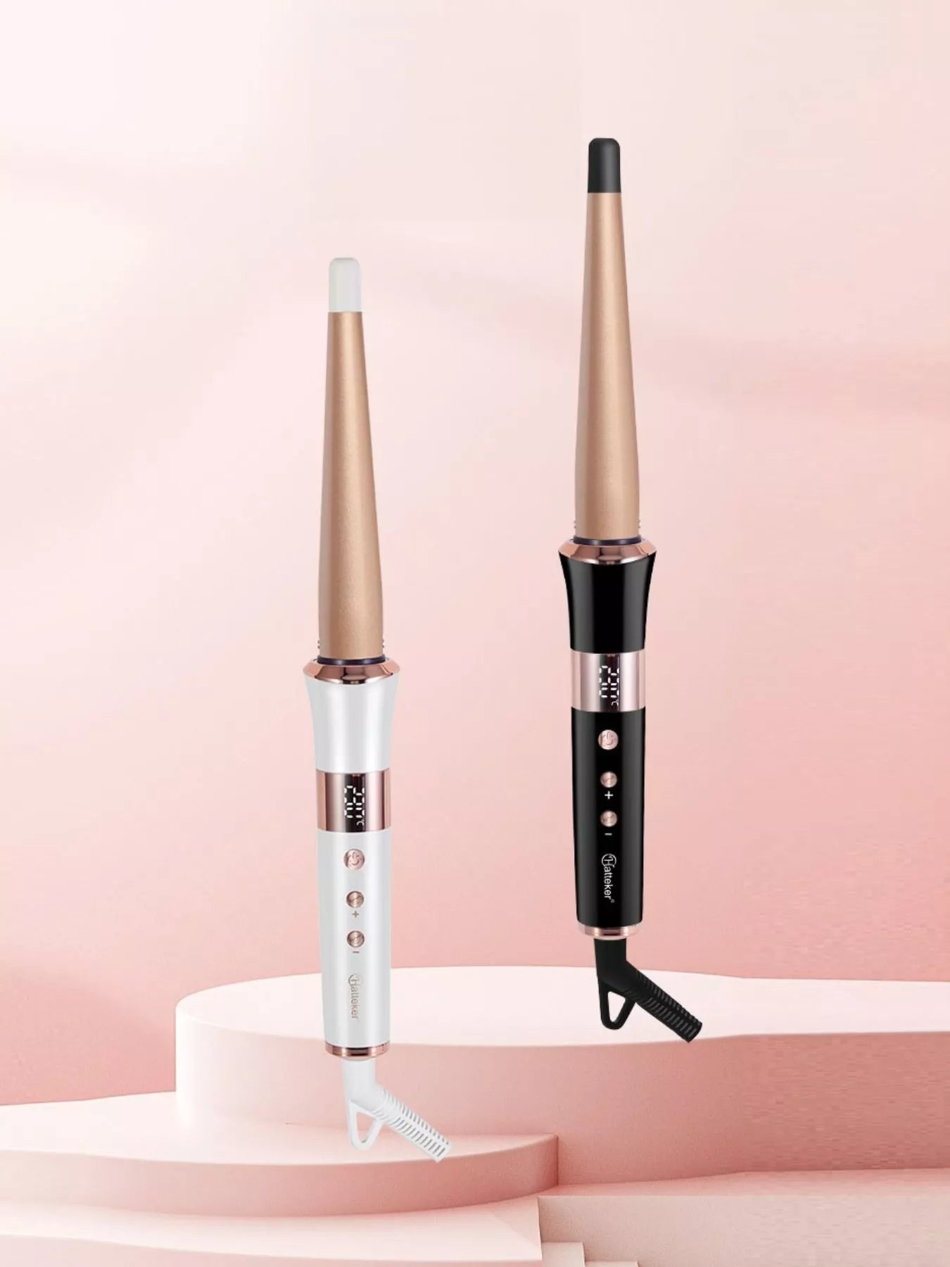 Quick Heat Salon-Quality Curling Iron for Effortless Glamour - cas7m