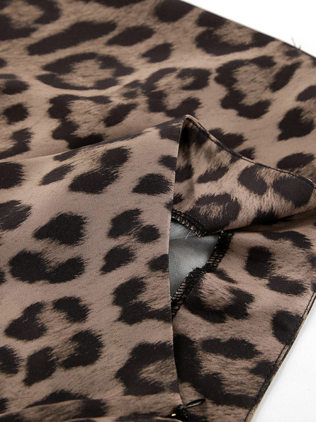 Leopard Print Maxi Skirt - cas7m