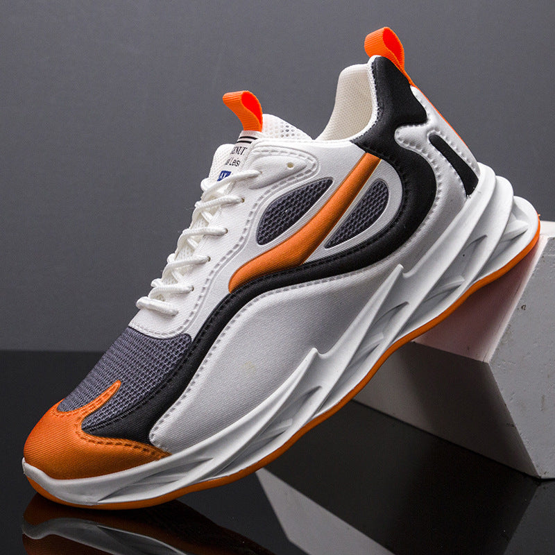 Fashion Running Walking Sports Shoes Non Slip Sneakers Men - cas7m