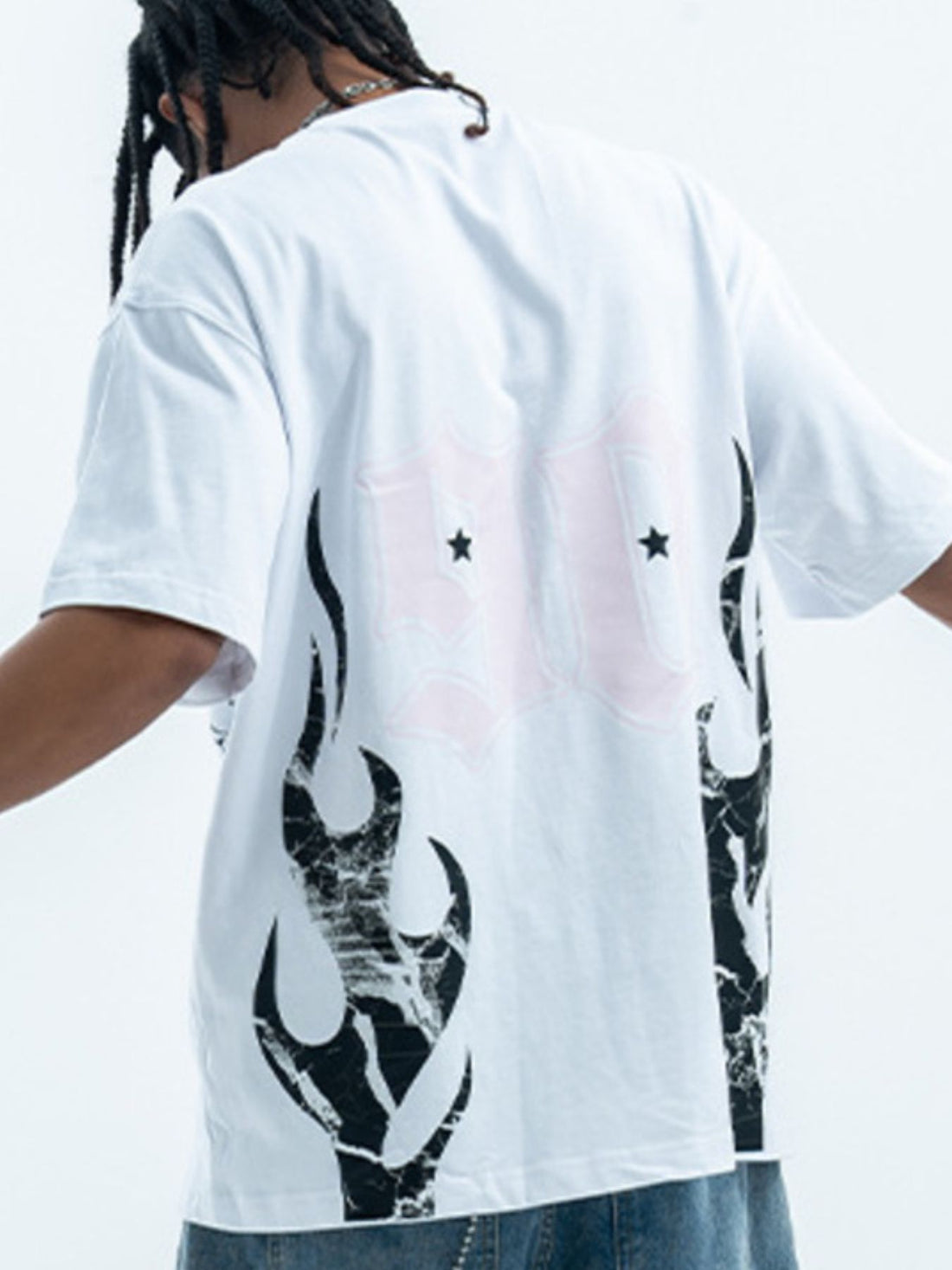 Men's Graphic Round Neck T-Shirt - cas7m