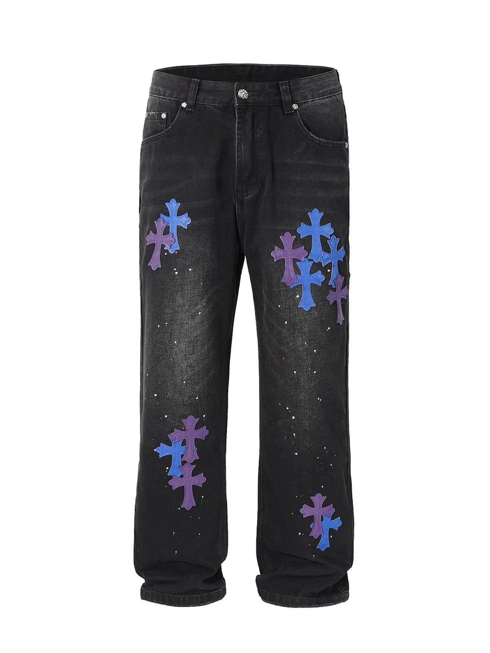 Men's Cross Wide Straight Jeans - cas7m