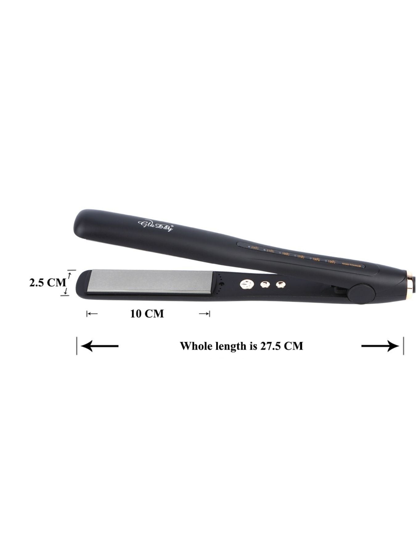 Adjustable Temperature Hair Straightener - cas7m