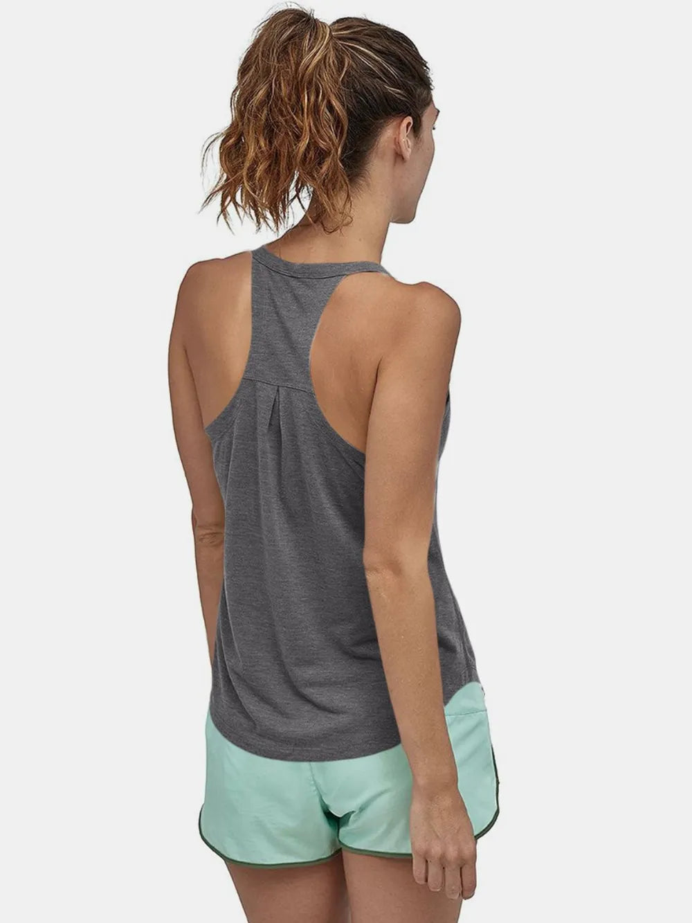 Scoop Neck Active Tank - cas7m