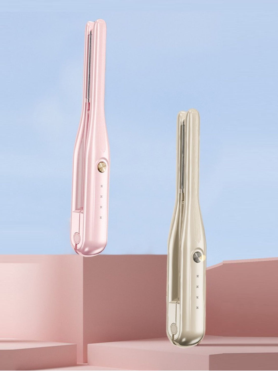 QuickStyle Pro 2-in-1 Curling & Straightening Hair Tool - cas7m