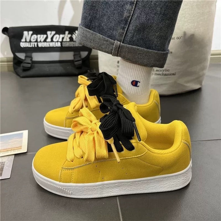 Niche Vintage Chunky-soled Sneakers For Men - cas7m
