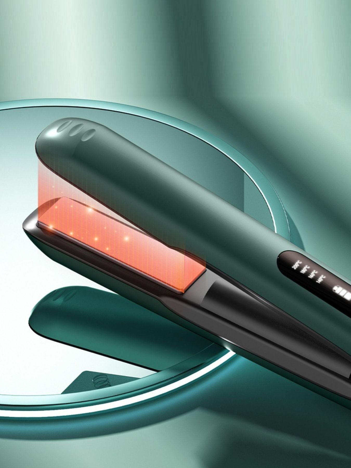 Portable Electric Hair Curler - Adjustable, Constant Temperature - cas7m