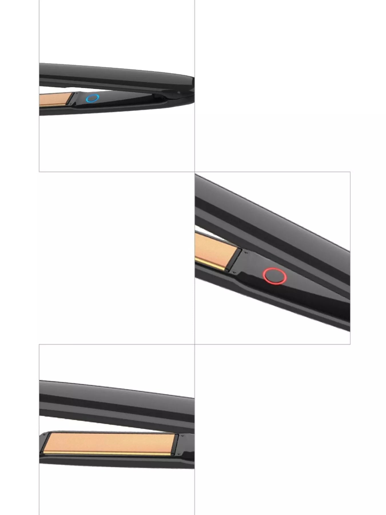 RapidHeat Pro Salon-Quality Hair Straightener – Safe & Chic Styling - cas7m