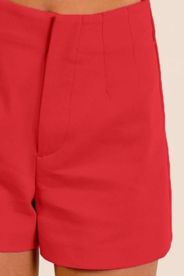 BiBi Bandless Tailored Shorts - cas7m