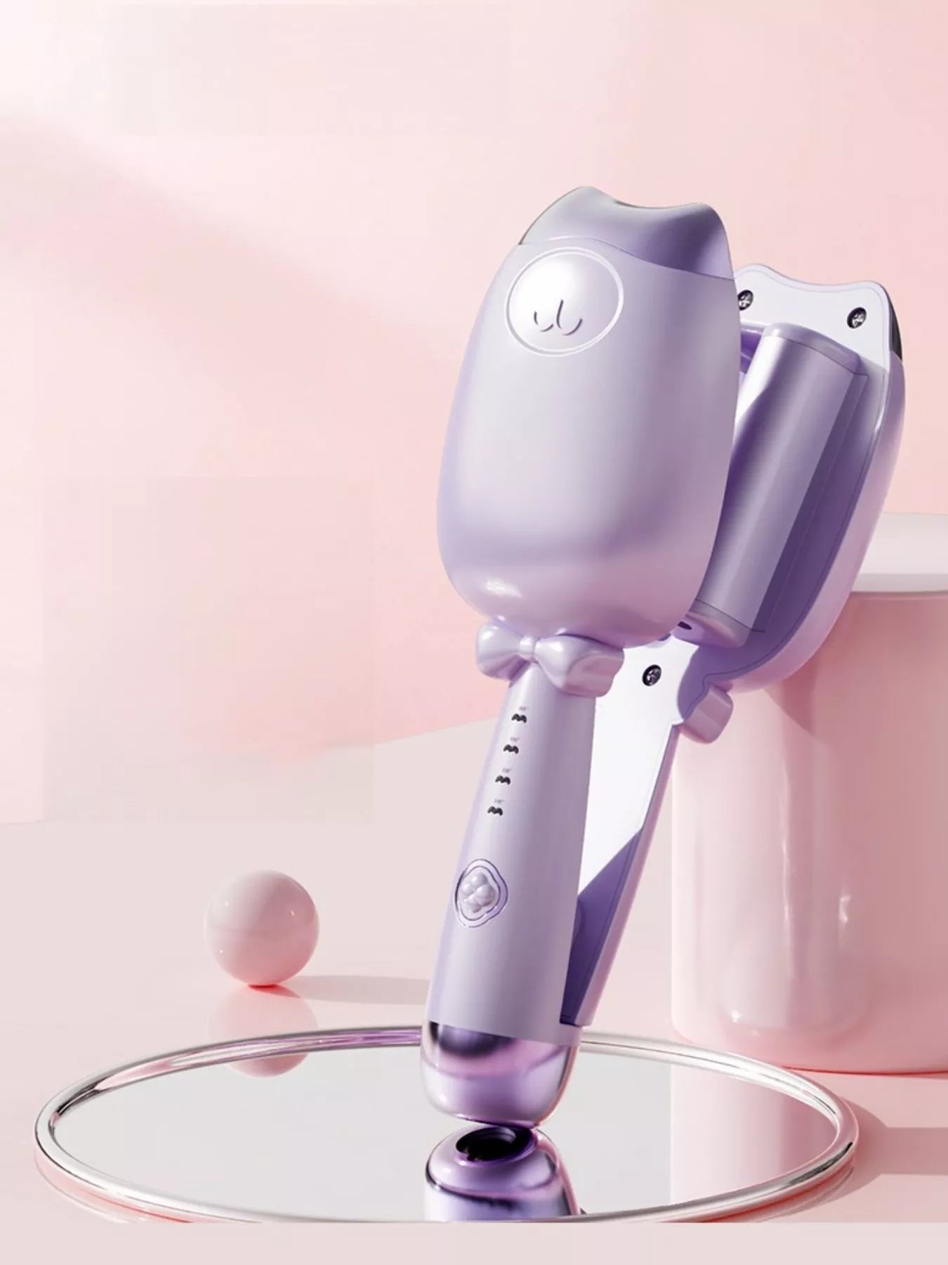 Cat Paw Curling Iron: Perfect Water Wave Curls Every Time - cas7m