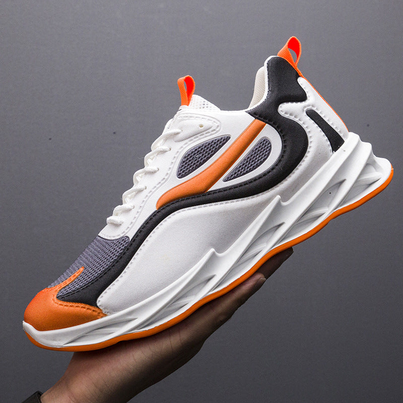 Fashion Running Walking Sports Shoes Non Slip Sneakers Men - cas7m