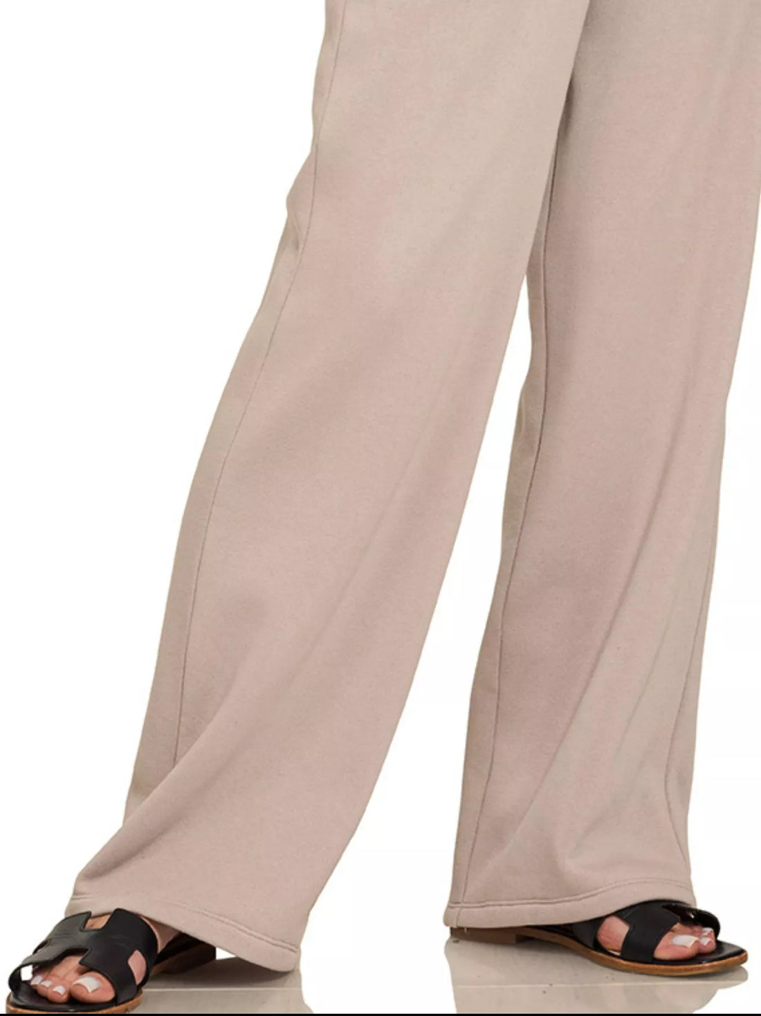 Zenana Fleece Sweatpant with Pockets - cas7m