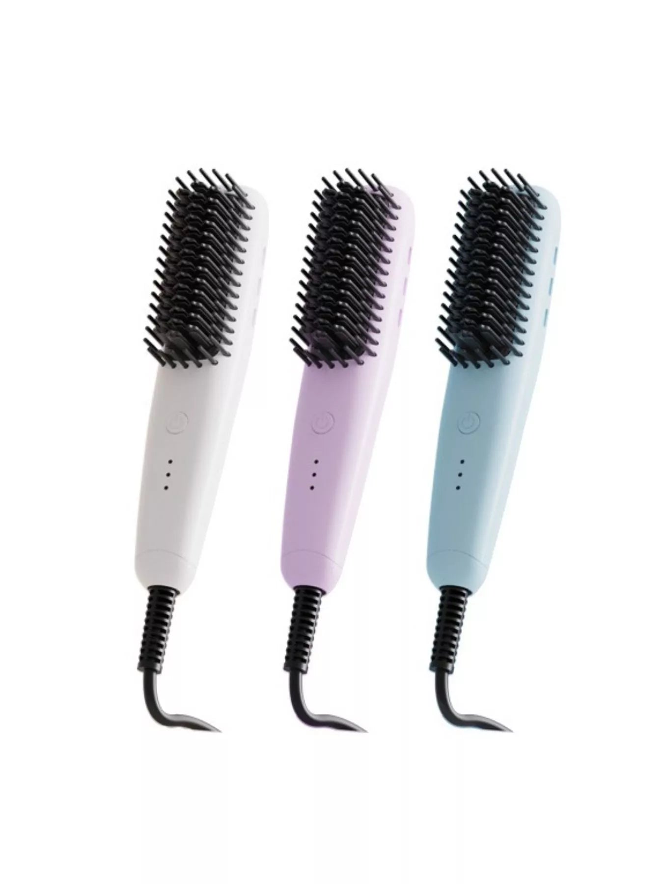 QuickHeat Precision Hair Styling Comb - Sleek & Shine Perfection - cas7m