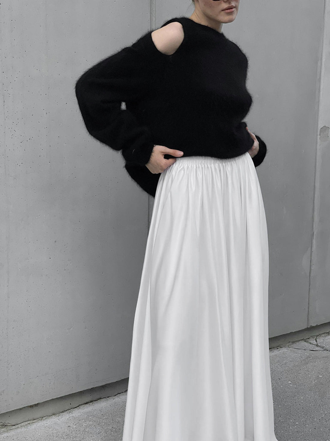 Elastic Waist Skirt - cas7m