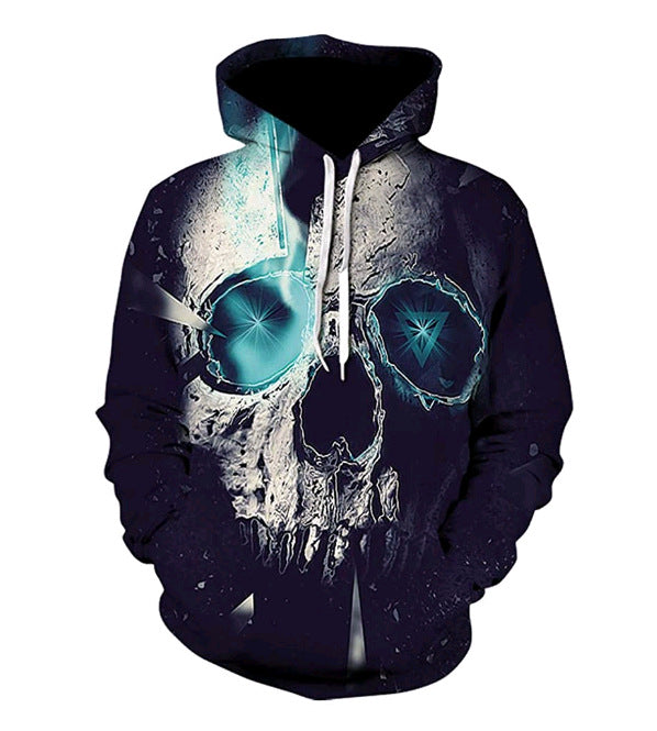 Men's And Women's Loose Fashion 3D Digital Printed Hoodie - cas7m