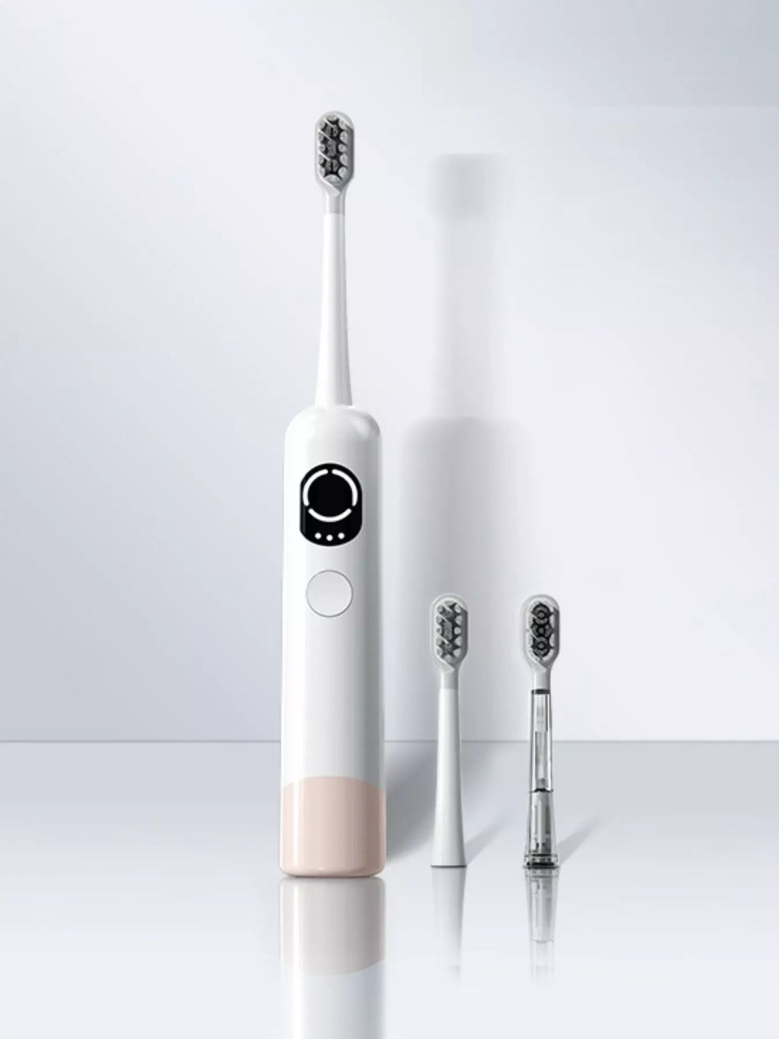 Smart Electric Toothbrush: Sleek, Portable, High-Tech Cleaning - cas7m