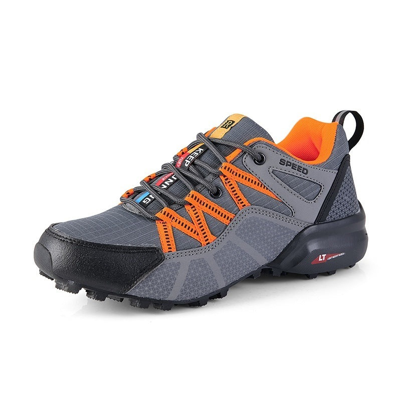 Lightweight Breathable Men's Mesh Outdoor Sports And Casual Hiking Shoes - cas7m