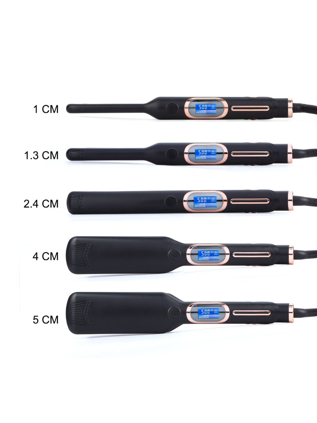 Precision-Glide Adjustable Temperature Hair Straightener - cas7m