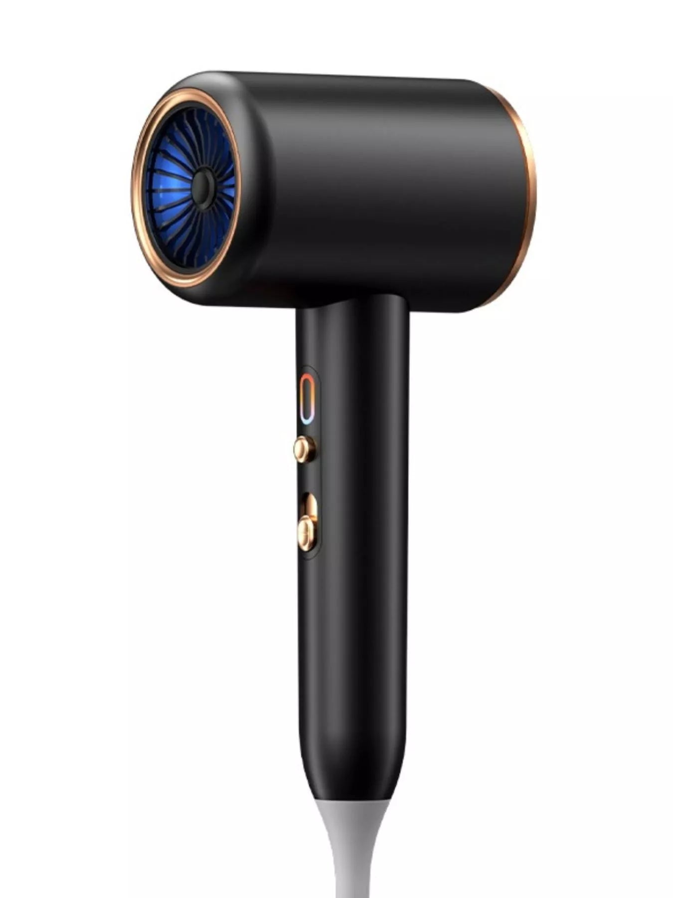 SafeDry BlueLight Hair Dryer: Overheat Protection & Style - cas7m