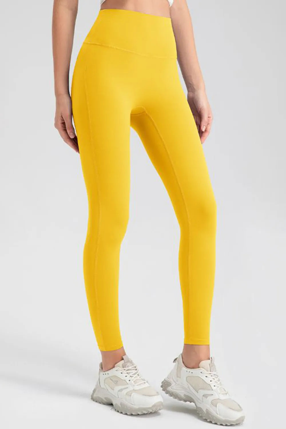 Ultra-Stretch Nylon Leggings for Everyday Comfort - cas7m