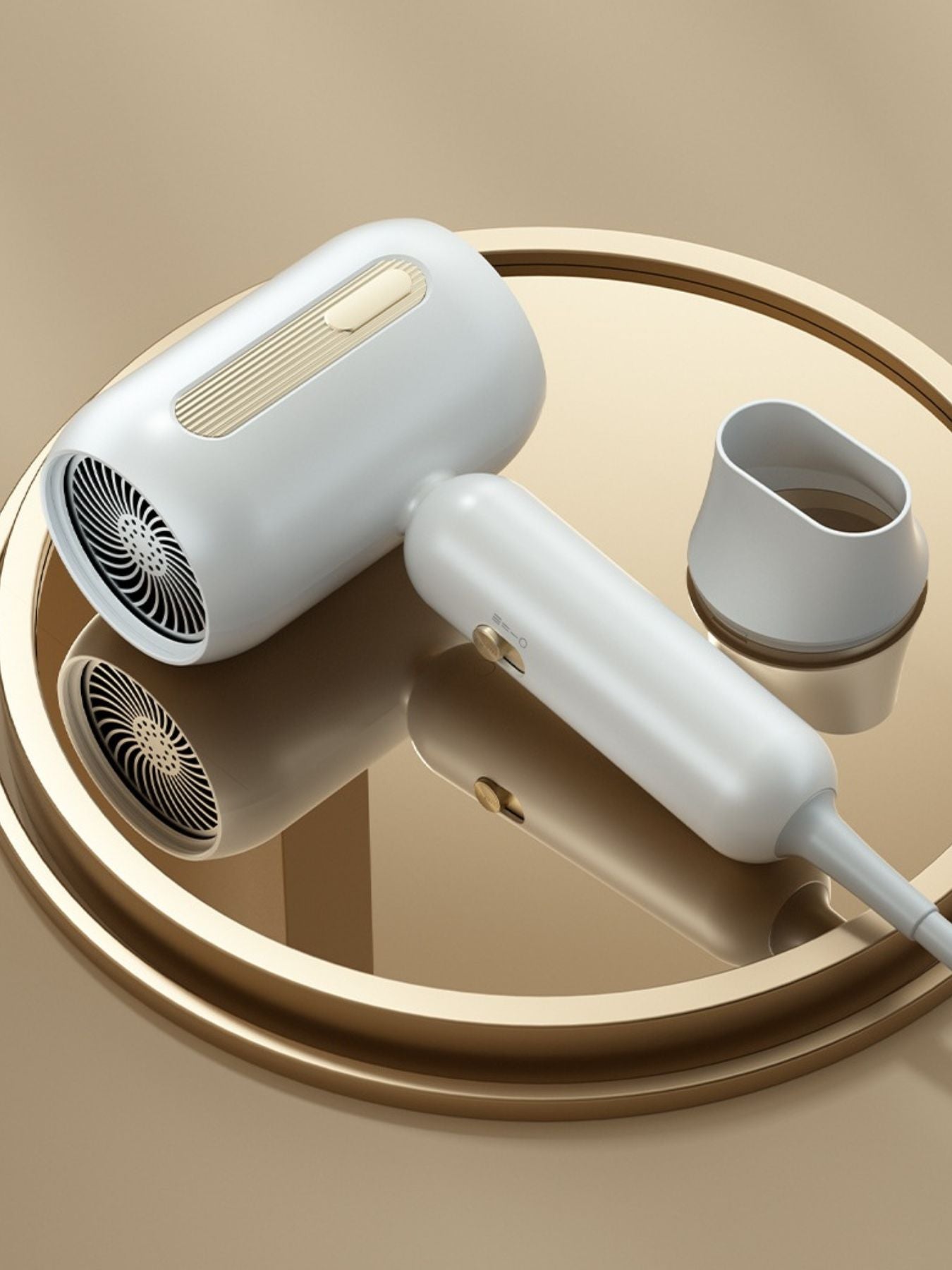 Pro Ionic Fast-Dry Hair Dryer: Salon-Style & Shine Anywhere - cas7m