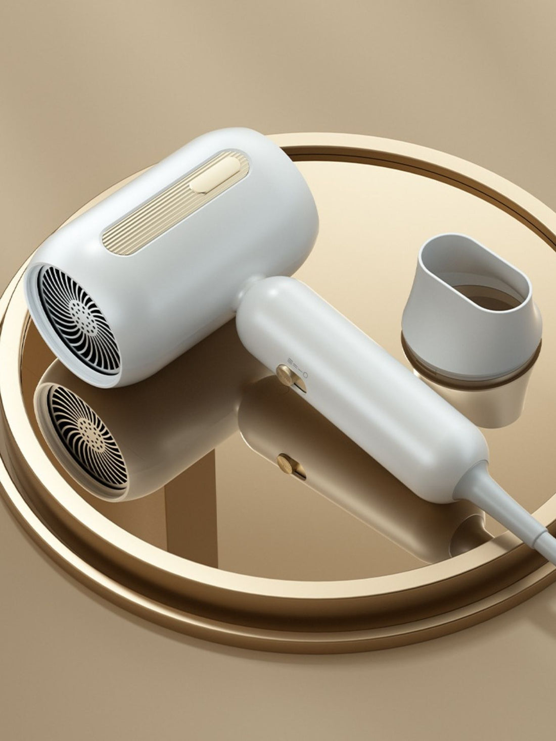 Pro Ionic Fast-Dry Hair Dryer: Salon-Style & Shine Anywhere - cas7m