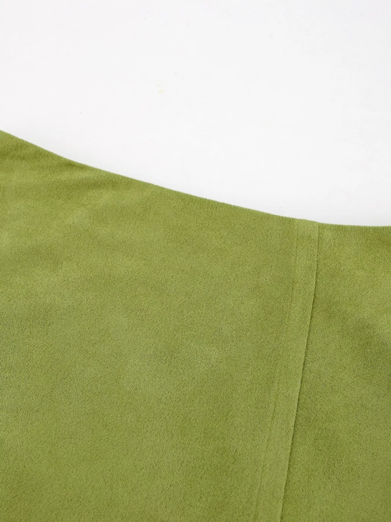 Solid Color Midi Skirt - cas7m