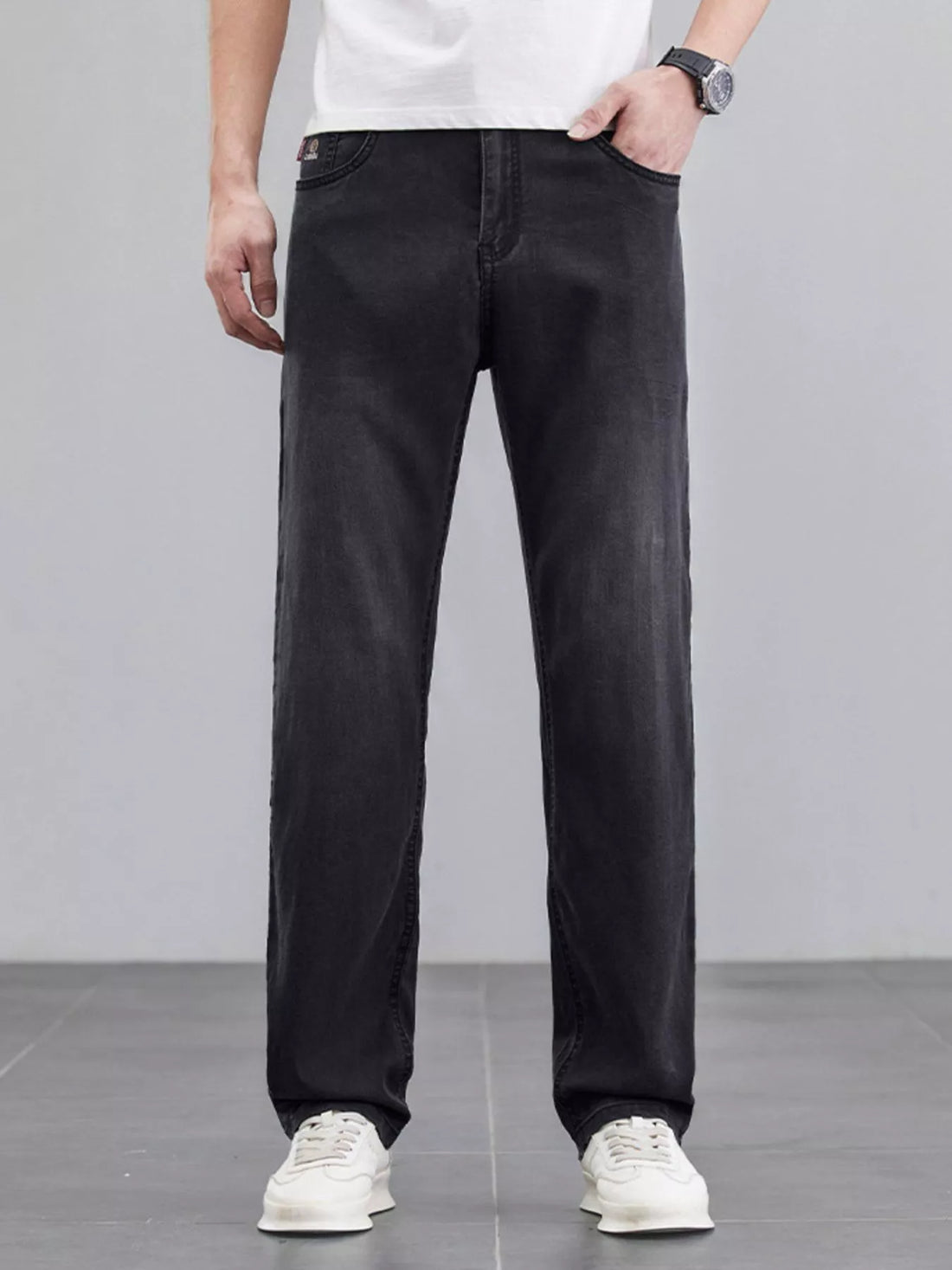 Men's Wide Leg Jeans - cas7m