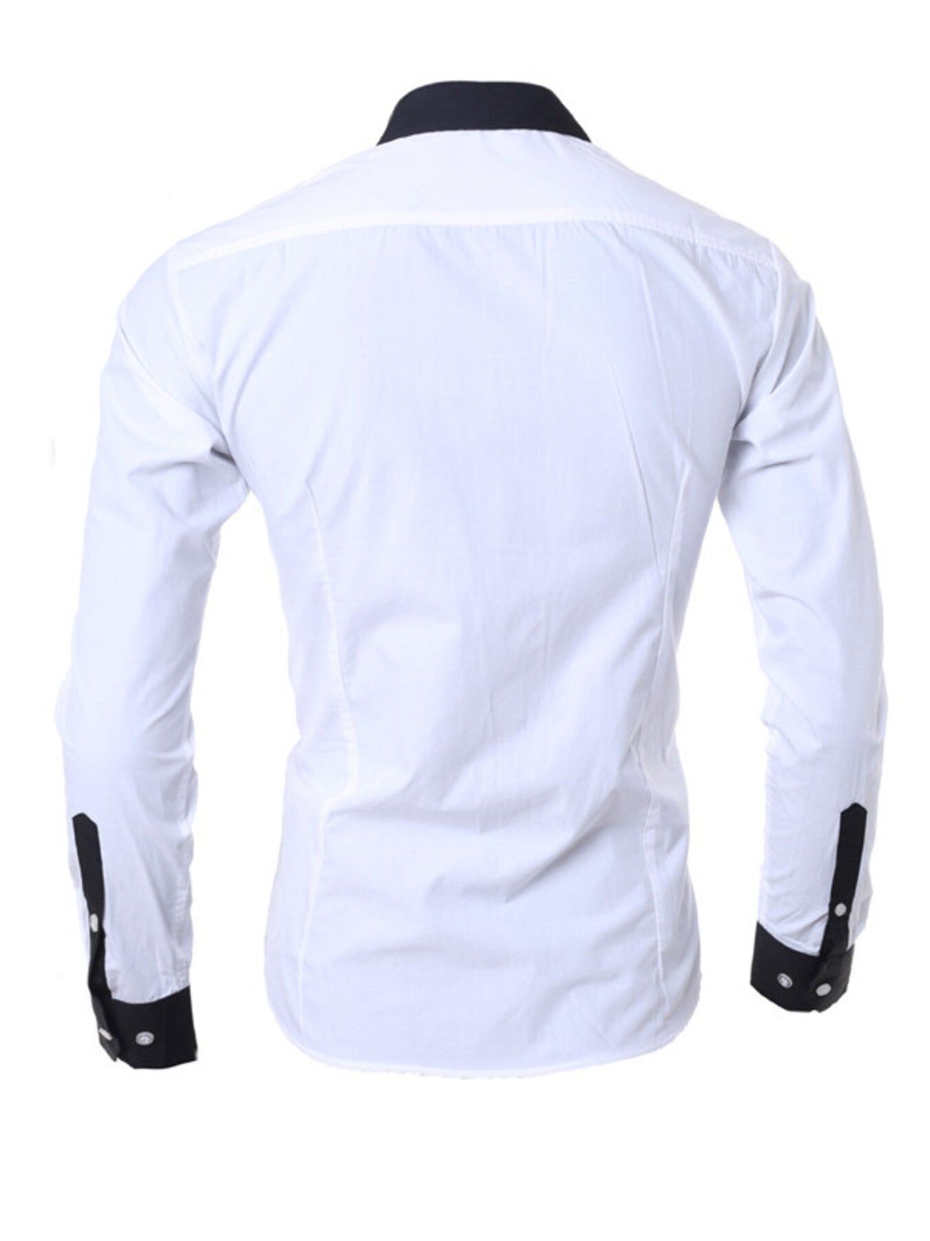 Men's Slim Fit Long Sleeve Shirt - cas7m
