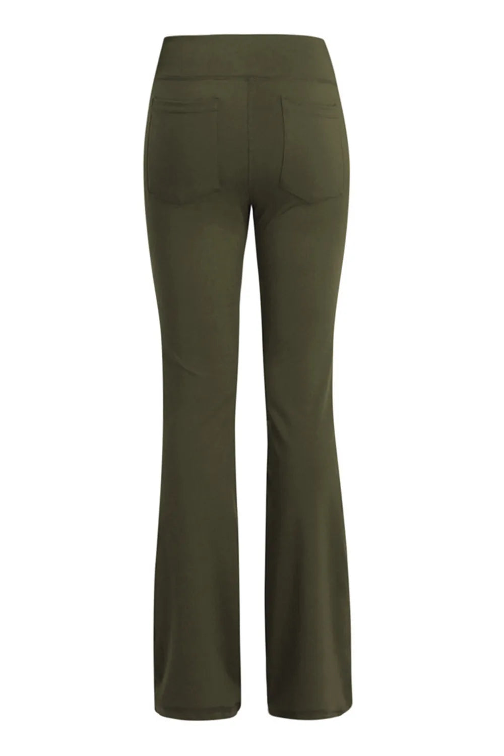 Pocketed High Waist Active Pants - cas7m