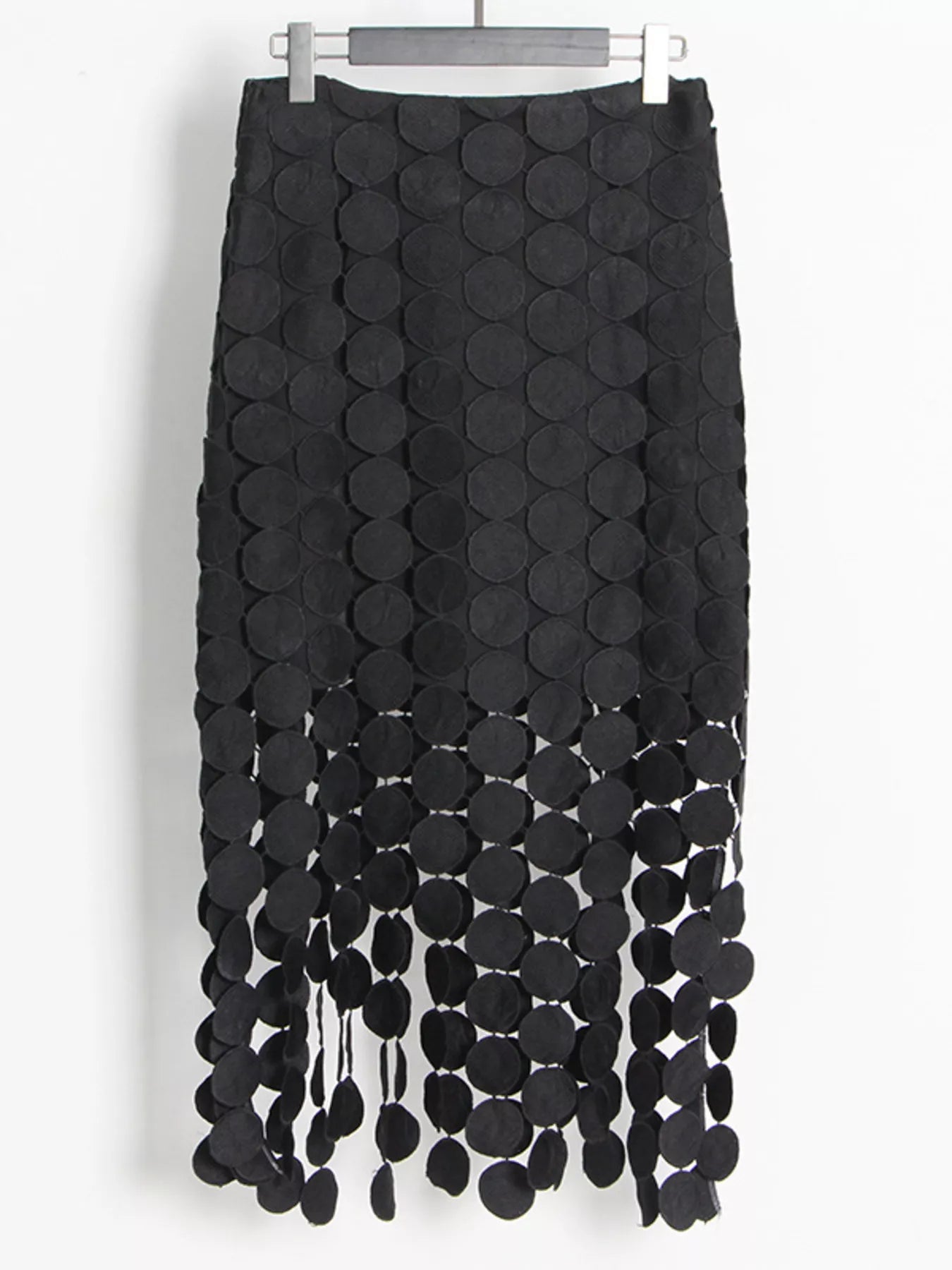 Fringe Midi Skirt - cas7m