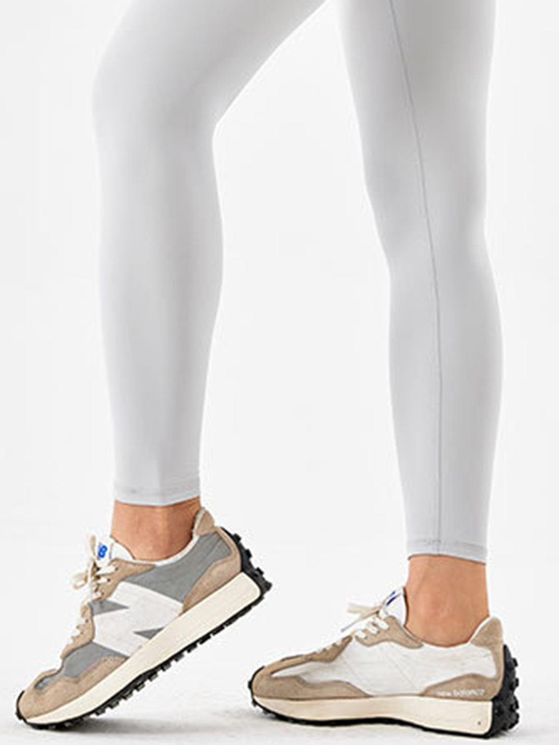 Wide Waistband Sports Leggings - cas7m
