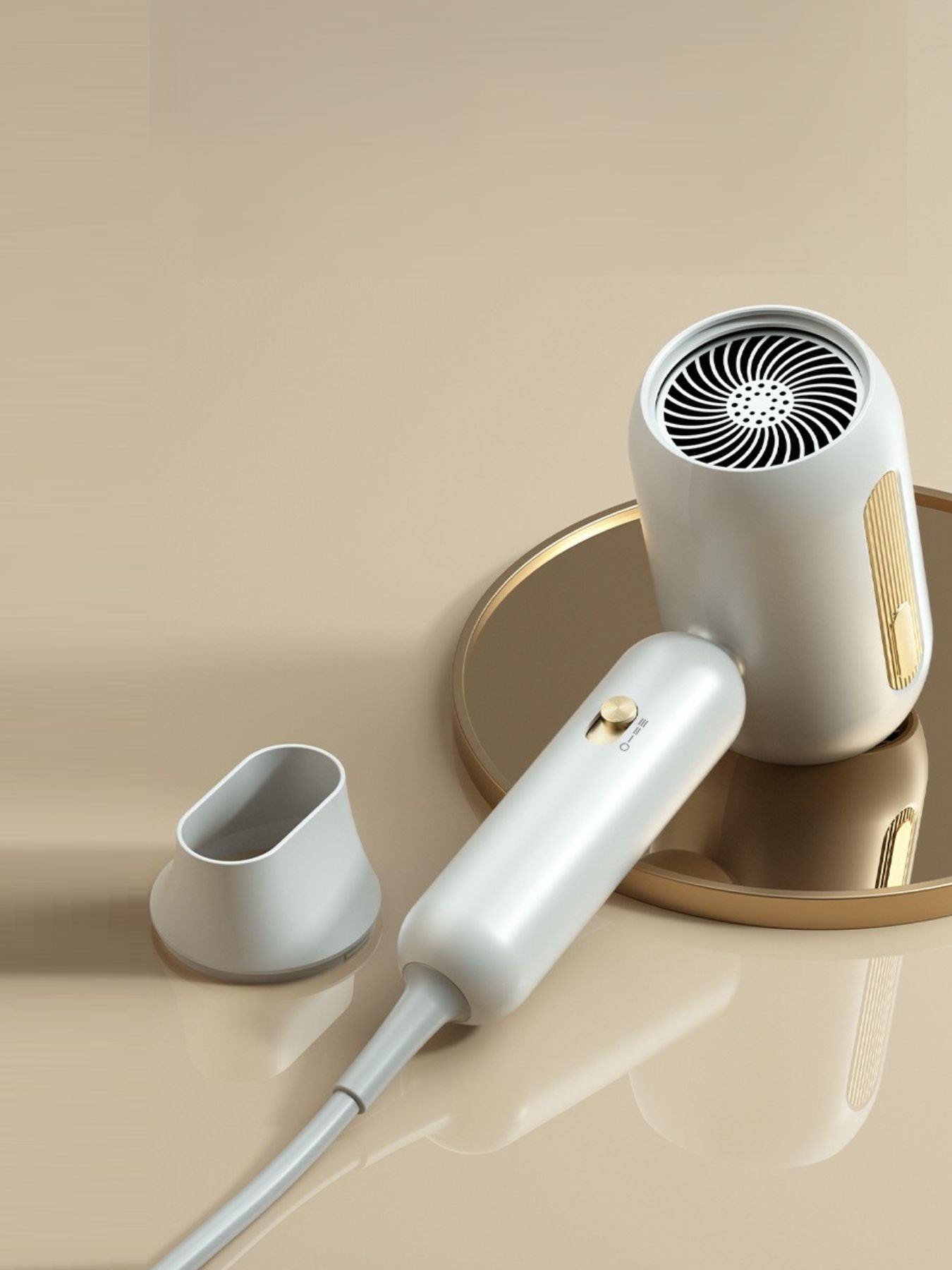 Pro Ionic Fast-Dry Hair Dryer: Salon-Style & Shine Anywhere - cas7m
