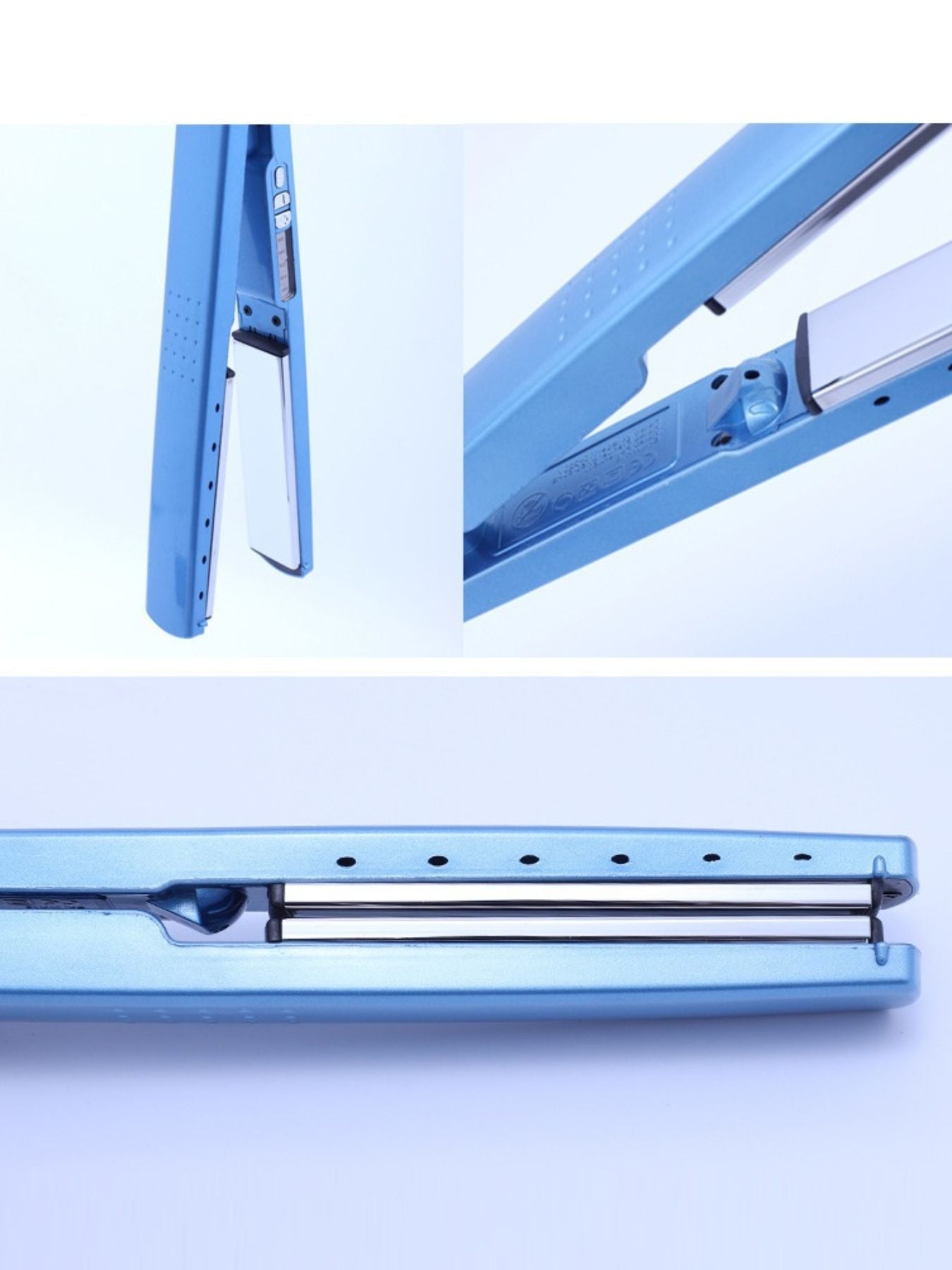 EcoSmart Ceramic Hair Straightener - Safe, Sleek & Sustainable - cas7m