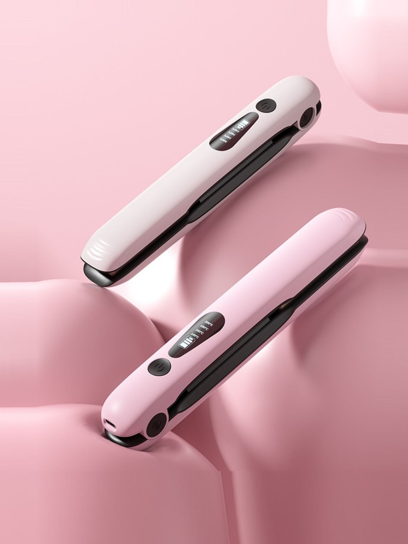 Travel-Ready Cordless Hair Straightener: Salon Results Anywhere - cas7m