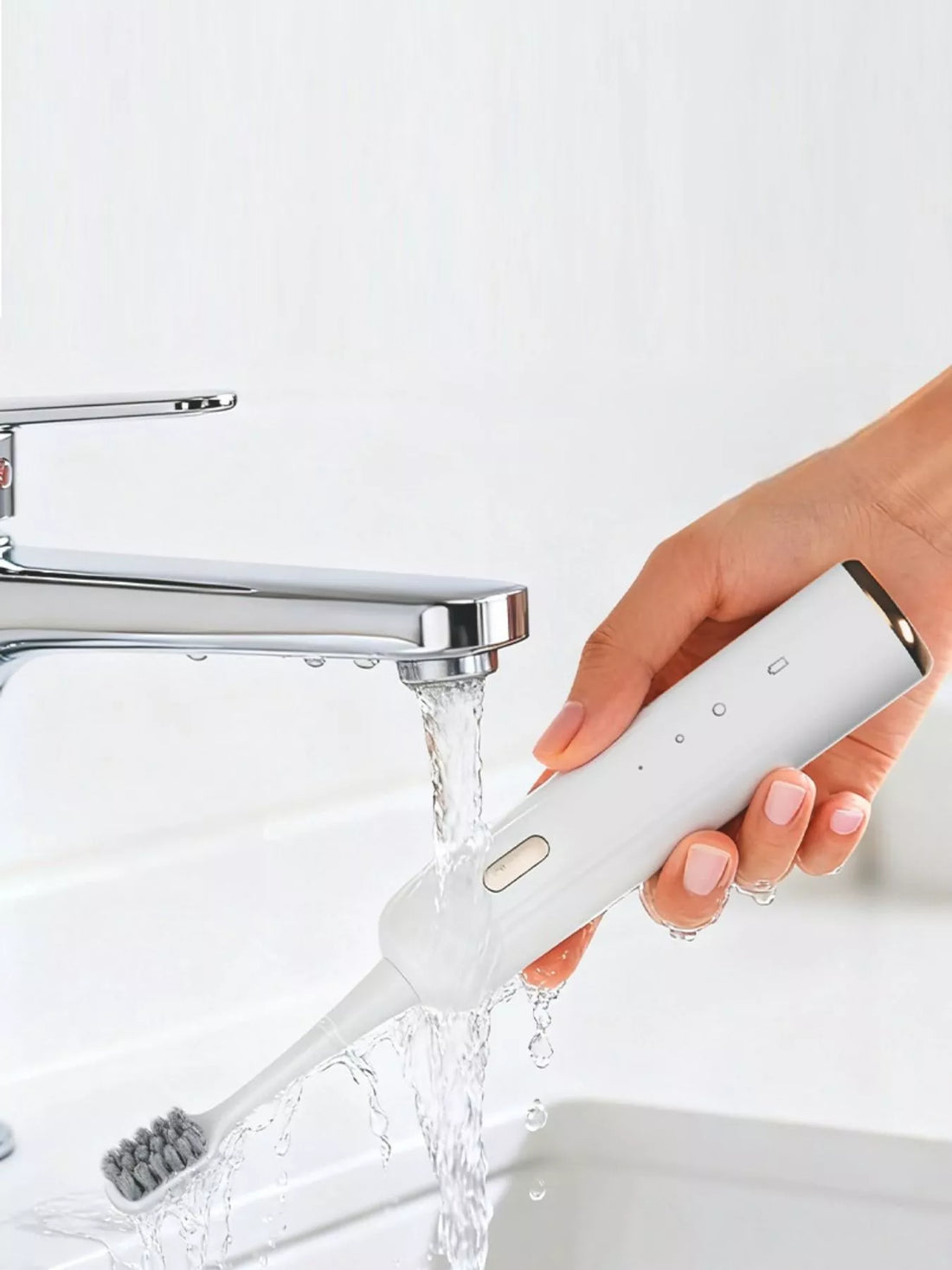 Waterproof Electric ABS Toothbrush - Durable & Imported Design - cas7m