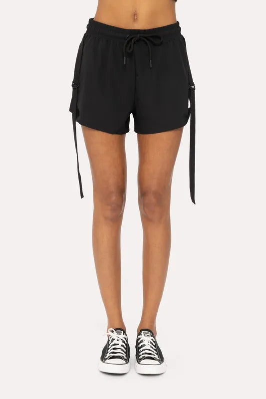 MONO B Flexstrap Ripstop Drawstring Shorts - cas7m