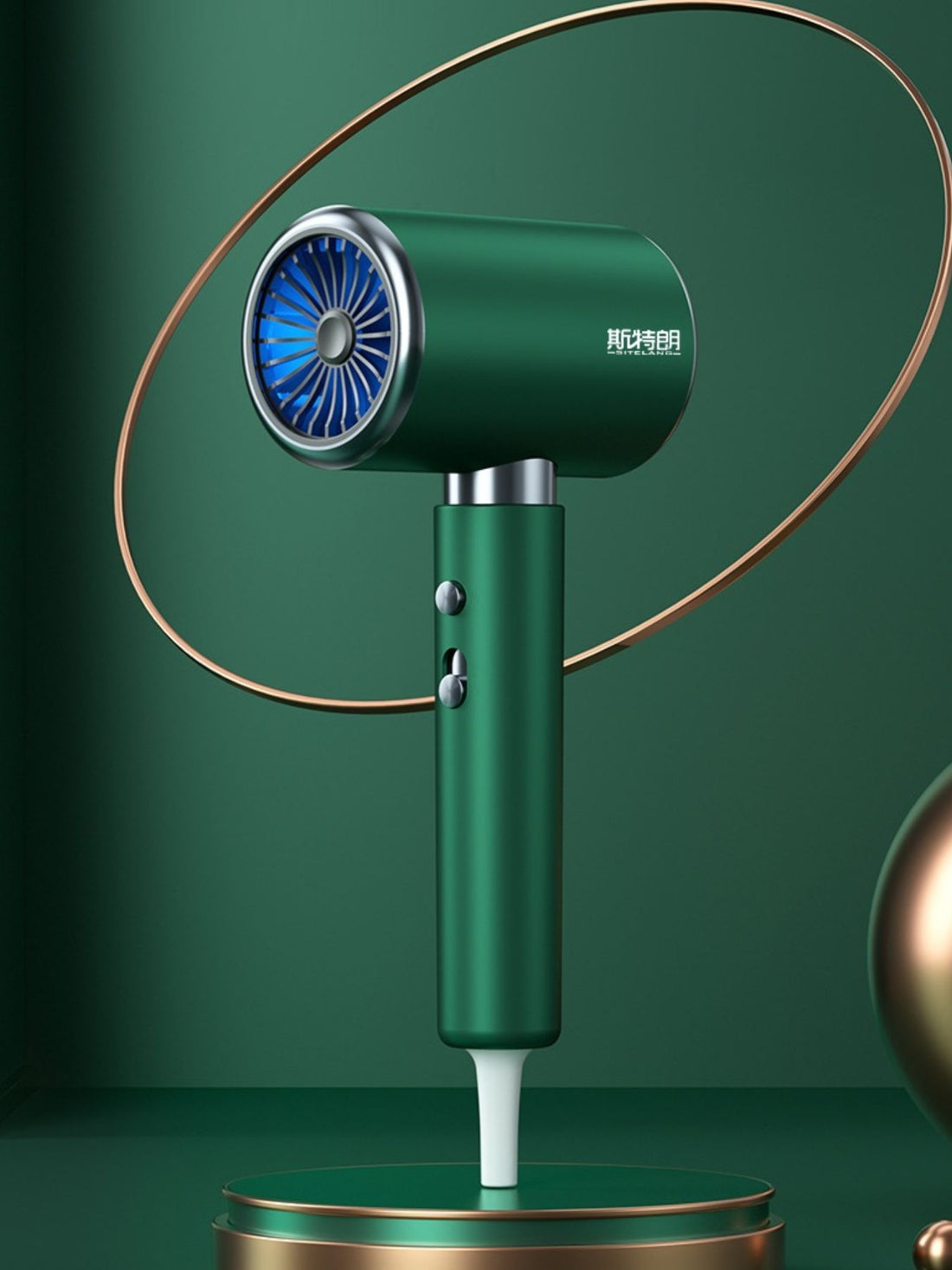 Ionic UltraCare Pro Hair Dryer - Sleek, Smooth, Salon Results - cas7m