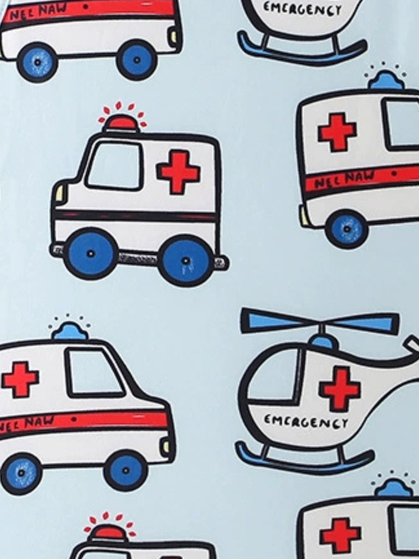 Children's Vehicle Print Tank - cas7m