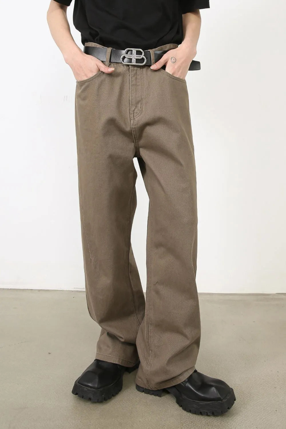 Men's Baggy Jeans with Pockets - cas7m