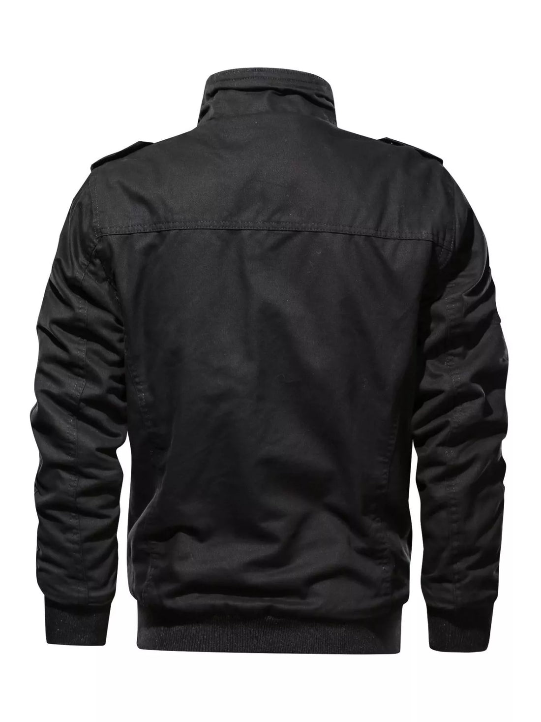 Men's Plus Size Zip Up Lightweight Bomber Jacket - cas7m