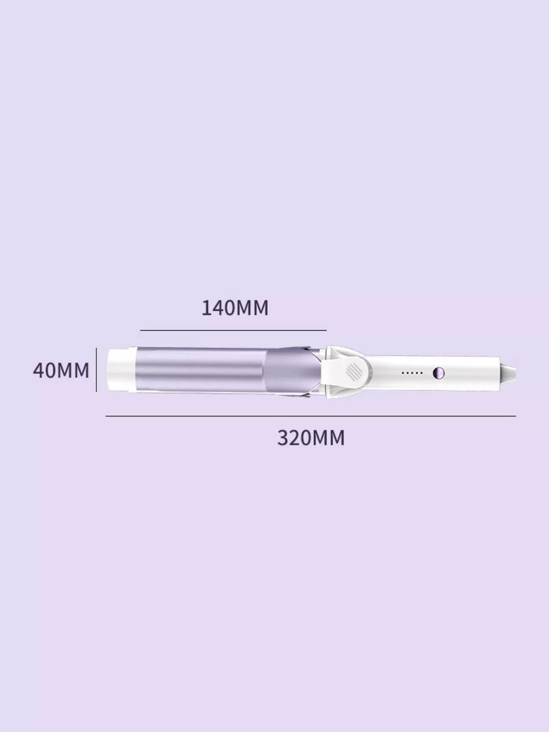 Ionic Anti-Scald Hair Styling Brush - Temperature Control Technology - cas7m