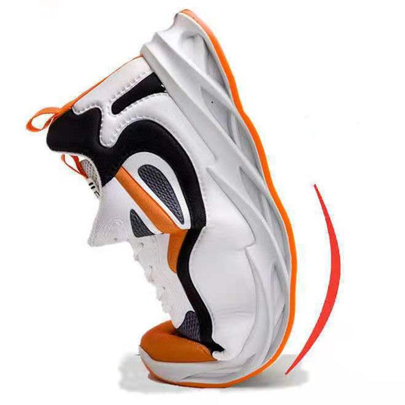 Fashion Running Walking Sports Shoes Non Slip Sneakers Men - cas7m