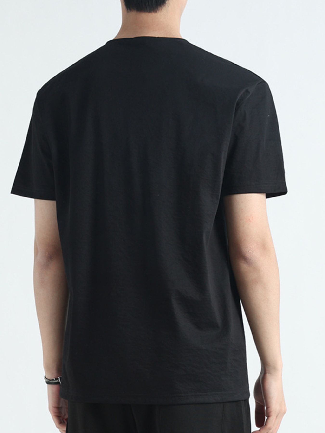 Men's Plus Size Casual Short Sleeve T-Shirt - cas7m
