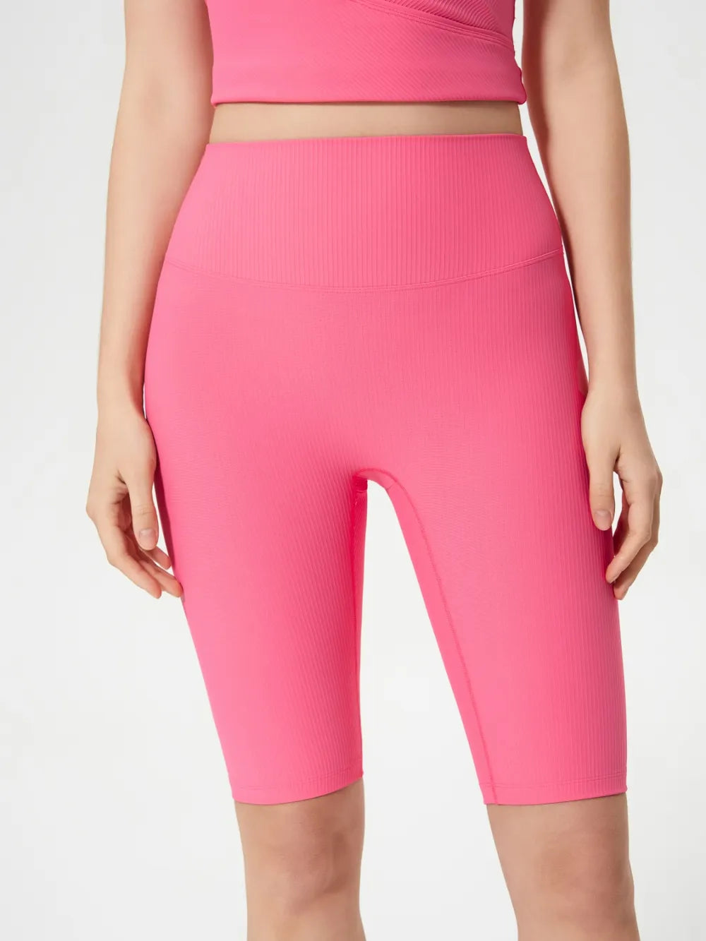 Essential High-Stretch Nylon-Spandex Shorts - cas7m