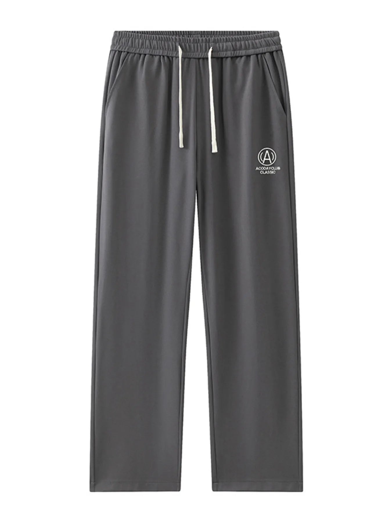 Men's Plus Size Drawstring Sweatpants with Pockets - cas7m