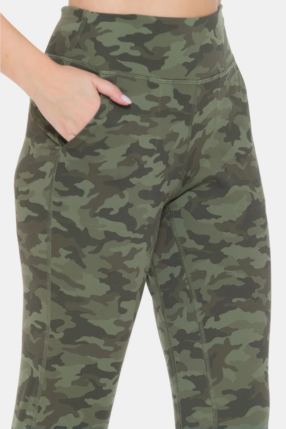 Leggings Depot Camouflage High Waist Leggings - cas7m
