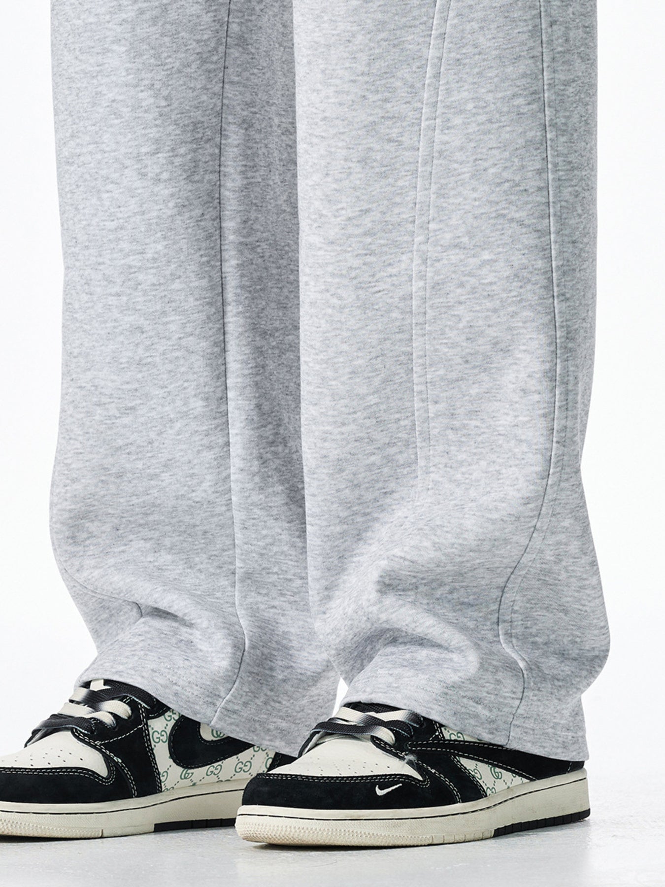Men's Plus Size Casual Loose-Fit Drawstring Sweatpants - cas7m
