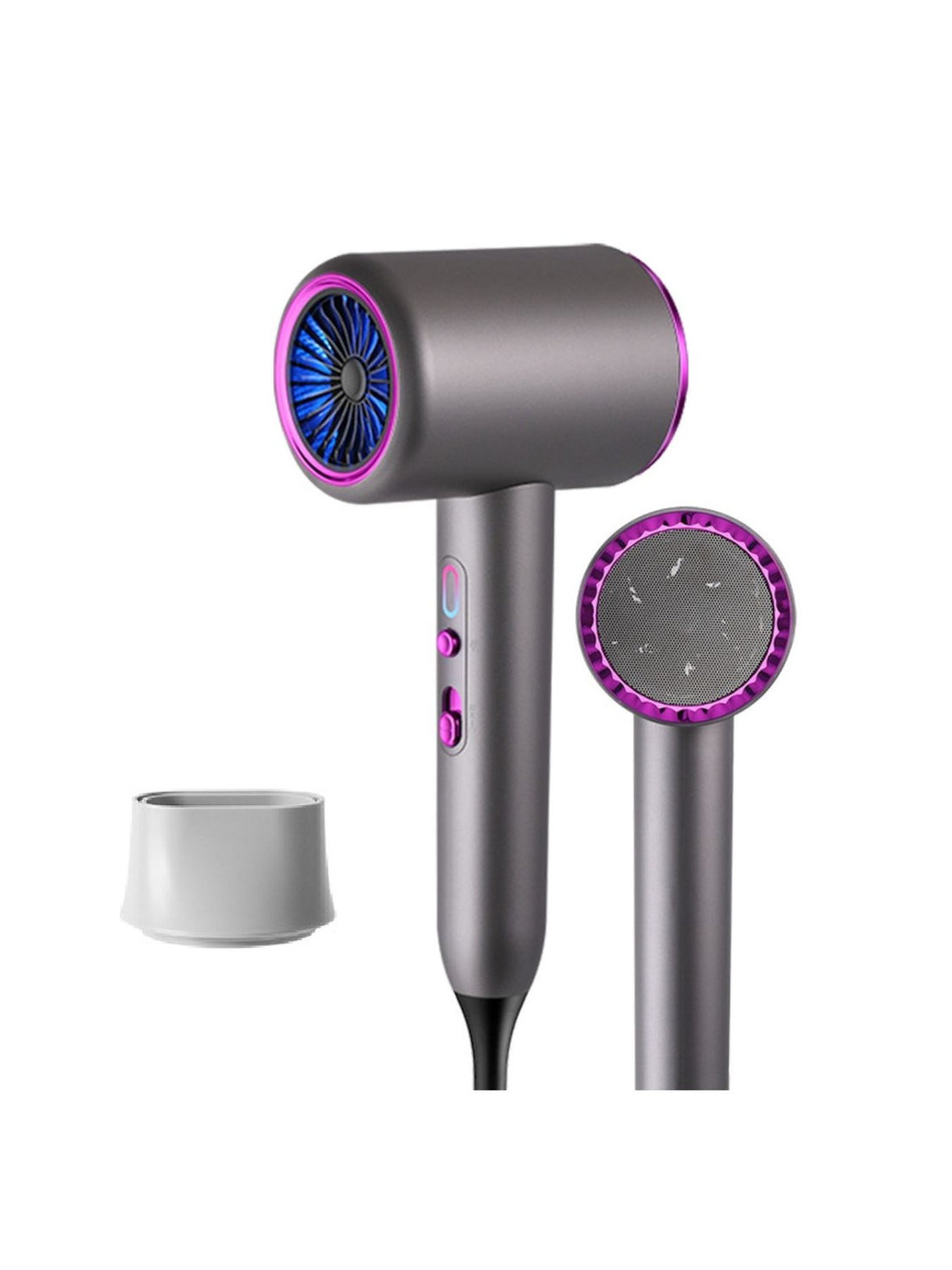 High-Speed Hair Dryer with Temperature Control - cas7m